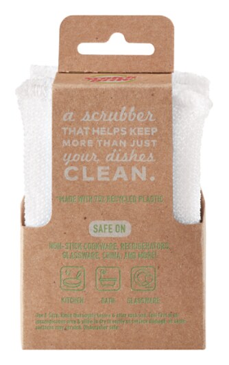 Scotch-Brite(R) Greener Clean Non-Scratch Scrubbers