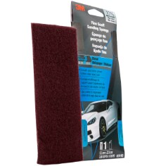 3M™ Scuff Sanding Sponge, 03195, 3-2/3 inch x 9 inch, 24 per case