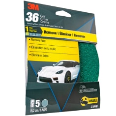 3M™ Green Corps™ Sanding Disc with Stikit™ Attachment, 31548, 6 in, 36 Grit, 5/Case