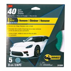 3M™ Green Corps Sanding Disc with Stikit Attachment, 31550, 8 in, 40 grit, 5 discs per pack, 10 packs per caseimage