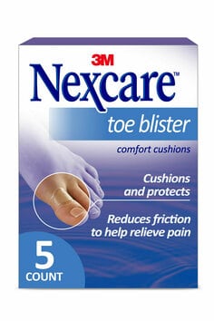 Nexcare Toe Blister Cushion, 5 count