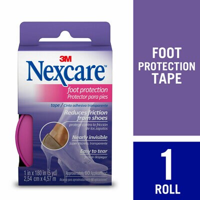 Nexcare 5 Foot Protection Tape, 1 Roll