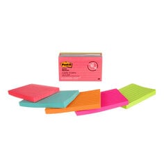 Post-it(R) Notes 635-5AN, Cape Town Colours, Lined