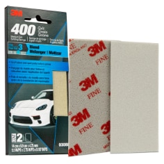 3M™ Medium Grit Sanding Sponge,400 Grit,12/Case 