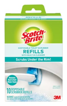 Scotch Brite Disposable Toilet Scrubber Refills 3M United States