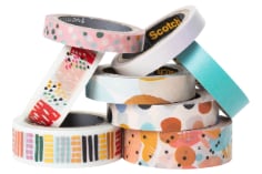 C1017-8-P19 Washi Tape, 8 pack