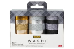 C1017-15-P6 Washi Tape, 15 Rolls/pack