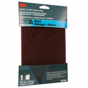 3M™ Paint and Body Scuff Pad, 03193, 6 in x 9 in, 20 per caseimage