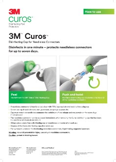3M™ Curos™ How to use poster