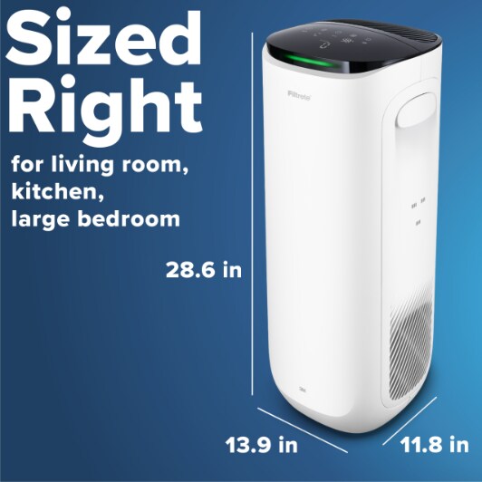 Filtrete™ Smart Room Air Purifier FAP-ST02L, Large Room 310 Sq Ft