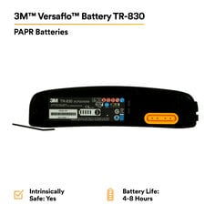 3M™ Versaflo™ Battery TR-830/94243(AAD), Intrinsically Safe, for TR-800 PAPR