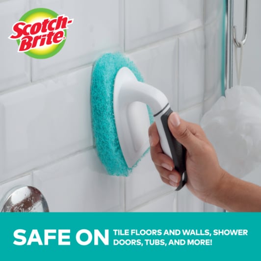 bathroom wall scrubber