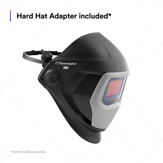 3M Speedglas Quick Release Welding Helmet 9100 QR with Extra-Large Size Auto-Darkening Filter 9100XX and Hardhat H-701R Black 06-0100-30QR Adjustable 3M Speedglas Quick Release Welding Helmet 9100 QR with Extra-Large Size Auto-Darkening Filter 9100XX and Hardhat H-701R Black 06-0100-30QR Adjustable