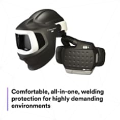 3M™ Adflo™ PAPR HE System with 3M™ Speedglas™ Welding Helmet 9100 MP, 37-1101-00SW
