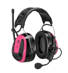 Pink 3M PELTOR WS ALERT Headband