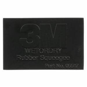 3M™ Wetordry Rubber Squeegee, 05517, 2-3/4 in x 4 1/4 in, 50 per case image 3M™ Wetordry Rubber Squeegee, 05517, 2-3/4 in x 4 1/4 in, 50 per caseimage