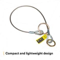 3M™ DBI-SALA® Pass-Thru Cable Tie-Off Adapter Anchor 5900553, Stainless Steel