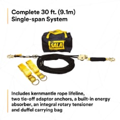 3M™ DBI-SALA® Sayfline™ Synthetic Horizontal Lifeline System 7600503