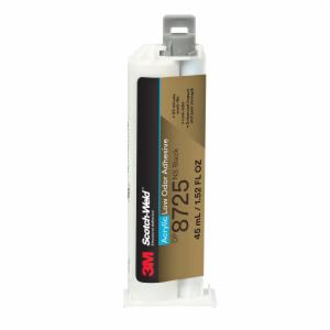 3M™ Scotch-Weld Low Odor Acrylic Adhesive DP8725NS, Black, 45 mL Duo- Pak, 12/Case image 3M™ Scotch-Weld Low Odor Acrylic Adhesive DP8725NS, Black, 45 mL Duo- Pak, 12/Caseimage