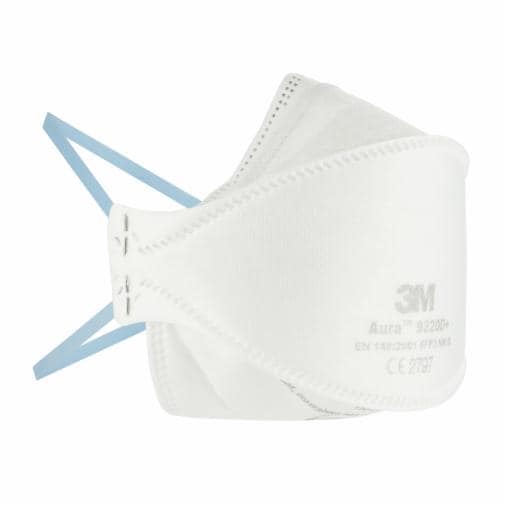 Mascherina 3M Aura FFP1 Con Valvola - Confezione Da 10 | Protezione Polvere E Nebbie - Foto 3