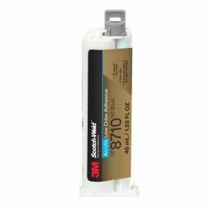 3M™ Scotch-Weld Low Odor Acrylic Adhesive DP8710NS, Black, 45 mL Duo- Pak, 12/Case image 3M™ Scotch-Weld Low Odor Acrylic Adhesive DP8710NS, Black, 45 mL Duo- Pak, 12/Caseimage