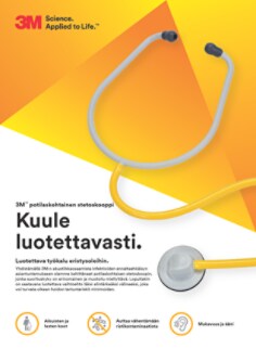 Littmann-potilaan stetoskooppi myydä arkkia