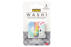 Scotch(R) Washi Tape C1017-3-P35, Multi-pack, Assorted Sizes