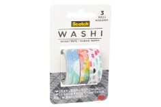 Scotch(R) Washi Tape C1017-3-P35, Multi-pack, Assorted Sizes
