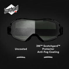 3M™ GoggleGear™ 6000 Series, GG6002SGAF-BLK, Black Shroud, Scotchgard™ Anti-Fog Coating