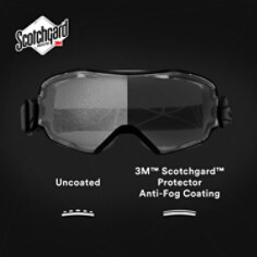 3M™ GoggleGear™ 6000 Series, GG6001SGAF-GRN, Green Shroud, Scotchgard™ Anti-Fog Coating