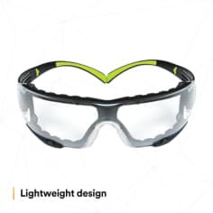 3M™ SecureFit™ Safety Glasses SF401AF-FM, Foam, Clear Anti-fog Lens