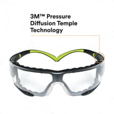3M™ SecureFit™ Safety Glasses SF401AF-FM, Foam, Clear Anti-fog Lens
