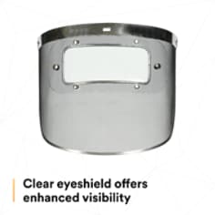 3M™ Steel Mesh Faceshield Screen W96MW 82511-00000, with Clear Eyeshield - SI4