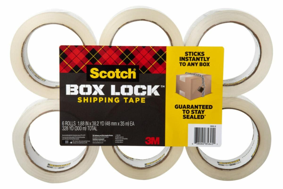Scotch Shipping Packaging Tape 3950S-6