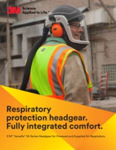 3M™ Versaflo™ Respiratory Hardhat, M-301, without visor or