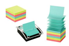 Post-it(R) Super Sticky Pop-up Notes & Dispenser DS330-12SSVPTR, Multi-Size