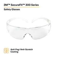 3M™ SecureFit™ Protective Eyewear SF301AF, Clear Lens
