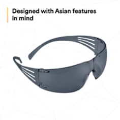 3M™ SecureFit™ Safety Glasses SF302AF, Gray Lens