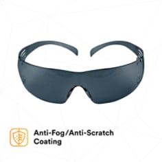 3M™ SecureFit™ Safety Glasses SF302AF, Gray Lens