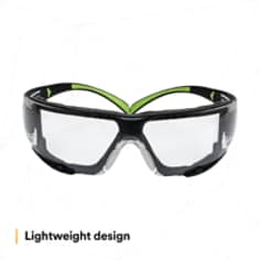 3M™ SecureFit™ Protective Eyewear SF410AS-FM, Indoor-Outdoor Mirror Lens, Foam