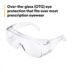3M™ Tour-Guard™ V Protective Eyewear, TGV01-20 Clear, Dispenser Box