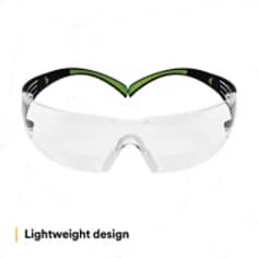 3M™ SecureFit™ Protective Eyewear SF425AF, Clear Lens, +2.5 Diopter