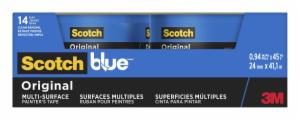 ScotchBlue Original Painter’s Tape 2090-24CP, 0.94 in x 60 yd (24mm x 54,8m)image