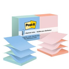 Post-it® Pop-Up Notes, Alternating Colors, 3 in x 3 in 