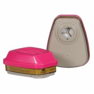 3M™ Mercury Vapor/Organic Vapor/Acid Gas Cartridge/Filter 60927, P100, 60 EA/Case image 3M™ Mercury Vapor/Organic Vapor/Acid Gas Cartridge/Filter 60927, P100, 60 EA/Caseimage
