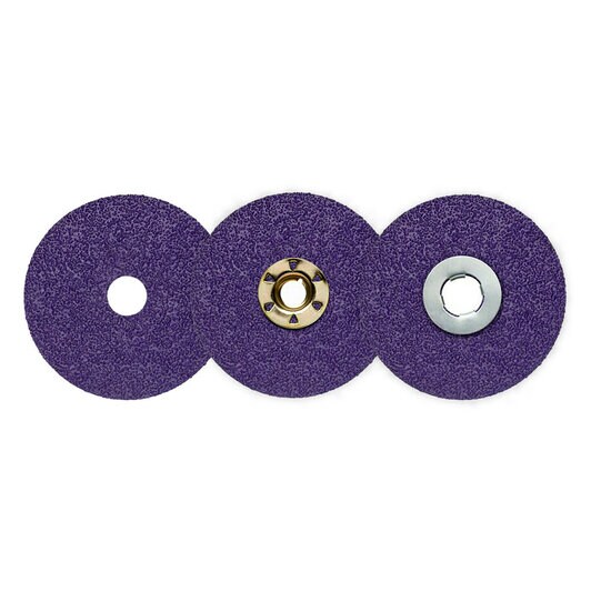 4-1/2 Diameter 4-1/2 Diameter Pack of 25 Brown 3M Cubitron II Fibre Disc 982C TN Quick Change Precision Shaped Ceramic Grain 36+ Grit Wet/Dry 4-1/2 Diameter 4-1/2 Diameter Pack of 25 Brown 3M Cubitron II Fibre Disc 982C TN Quick Change Precision Shaped Ceramic Grain 36+ Grit Wet/Dry