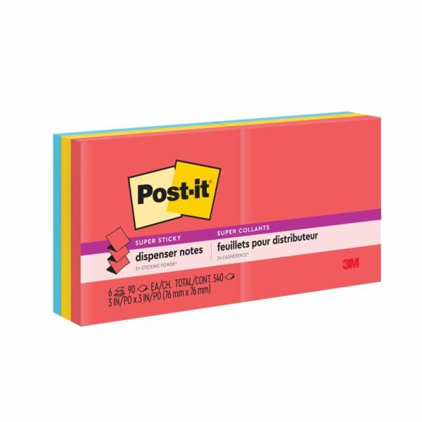 Post-it Super Sticky Pop-up Notes R330-6SSAN