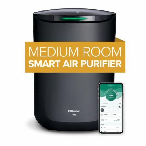 Filtrete™ Smart Room Air Purifier FAP-SC02W, Medium Room 150 Sq Ft