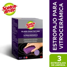 Scotch-Brite™ Dojo Bolt cooktop pad x3 ES-1