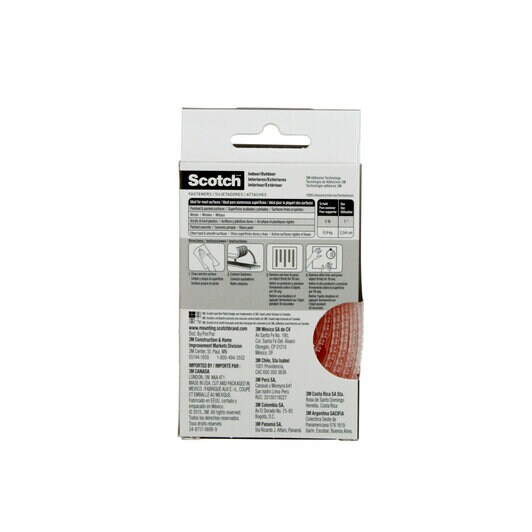 Scotch Extreme Fasteners Rf6740 Clear 1 In X 4 Ft 2 54 Cm X 1 2 M 3m Canada